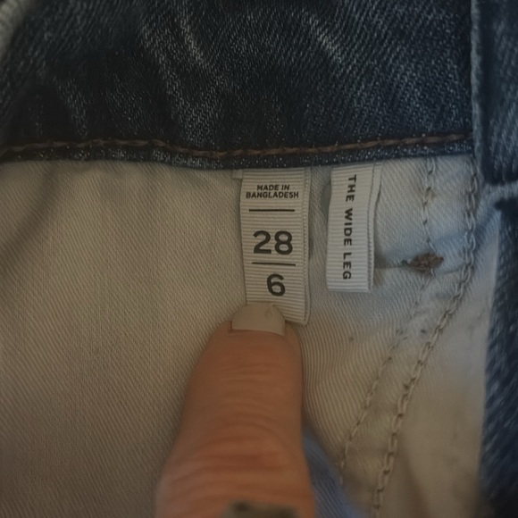 Loft wide leg jeans - Picture 5 of 8